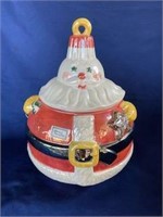 Dept. 56 Santa ornament jar