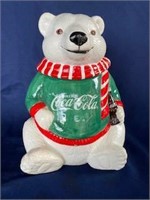 Coke bear – green sweater