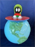 Warner Brothers Marvin the Martian on globe