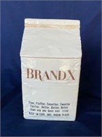 Advertising Brand X flour bag