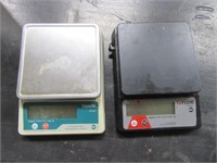 Lot (2) Taylor NSF Digital Scales working