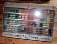 [M] ~ Coats & Clarks Spool Cabinet (As Found)