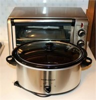 [M] ~ Stainless Steel Crock Pot & Convection Oven