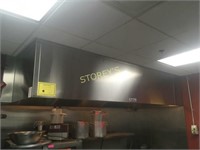 ~10' Halton S/S Exhaust Hood w/ Mushroom Fan