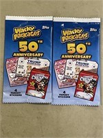 Topps Wacky Packages Parody Stickers- Trump?