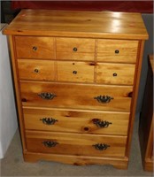 Pine 5 Drawer Chest of Drawers