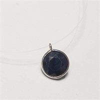 $1100 14K Blue Sapphire(2.8ct) Necklace