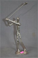 Metal Golf Figurine