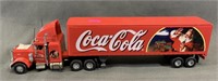 Matchbox Metal Coca Cola Tractor Trailer