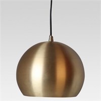 Modern Globe Pendant Ceiling Light Brass -