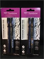 Tombow Fudenosuke brush pens, set of 2