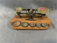 Set of Small Table Top Scales