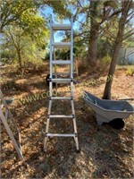 156- 7ft ladder multi folding step ladder