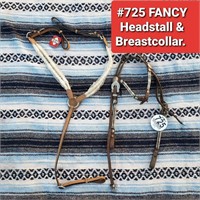 Tag #725 - Fancy Headstall & Breastcollar