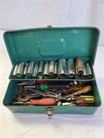 Green Toolbox Full of Tools