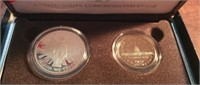 1989 US Congressional Two Coin Proof Set