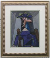 Portrait De Femme Giclee by Pablo Picasson