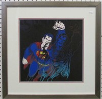 Superman Giclee by Andy Warhol