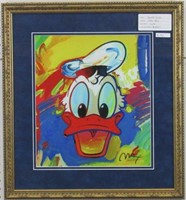 Donald Duck Giclee by Peter Max