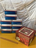 Eight Sets of 50ct. Christmas Lights & Gift Box