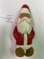Hand Carved by Debbie Barr - Santa -  Local Well