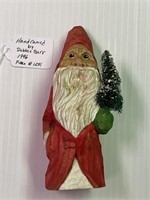 Hand Carved by Debbie Barr - Santa -  Local Well