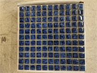 BLUE Mosaic TILE SOLD BY THE SHEET 30 SHEETS TOTAL