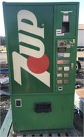 Vintage 7up pop dispenser