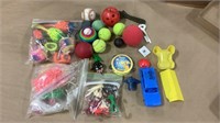 Lot of misc toys including many sports balls