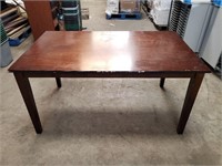 60'' x 36'' Wood Dining Table