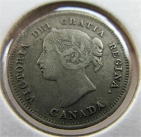 1899 5c SILVER CANADA