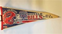 Super Bowl Buffalo Bills 1991 Pennant