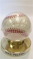 New York Mets # 34 Mike pelfrey I signed ball
