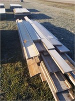 Laminated I beams & misc lumber