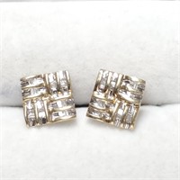 Certified 10K Diamond(0.4Ct,I1-I3,G-H) Earrings