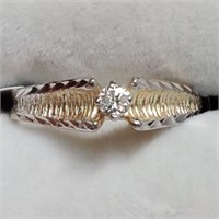 $2000 10K Diamond(0.12Ct) Ring