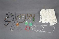 Lot - Costume Jewelry Necklaces etc