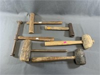 Lot - 6 Hammers