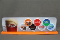 A & W Pop Selection Sign