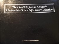 BB Complete JFK Half Dollar Collection UNC & Stamp