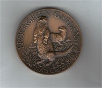 Bronze Brookgreen Gardens Medal 2004 RIVER OTTERS