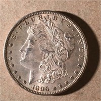 1896 Morgan Silver Dollar NICE