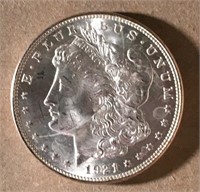 1921-P Morgan Silver Dollar High Grade