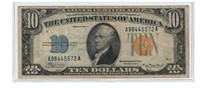 $10  1934A  Silver Certificate Gold Seal