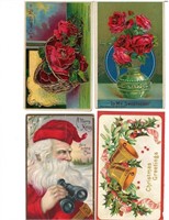 (15) Vintage Holiday Postcards 1911 and later