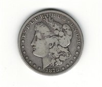 1878-S Morgan Silvrer Dollar First Year