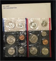1981 Min Set Both Philadelphia and Denver Mints