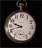 1918 A. Lincoln Illinois Pocket Watch 21 Jewels