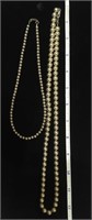 Sterling Necklaces 24" 16"   52  grams