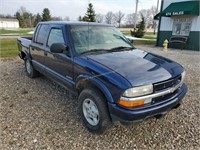 2003 Chevrolet S10 Crew Cab 4WD P/U Truck